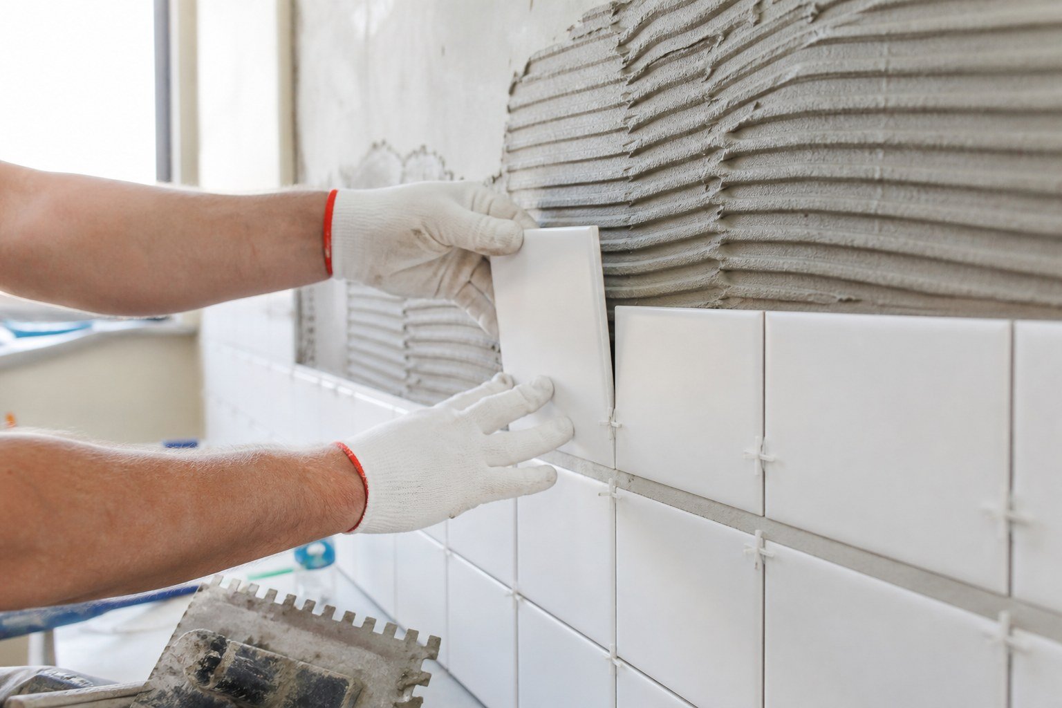 Tiling works